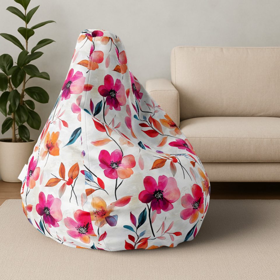 Барбарон за хол вдъхновен от цветовете и цветята с дизайн Floral 1 от произведен от J Point Home