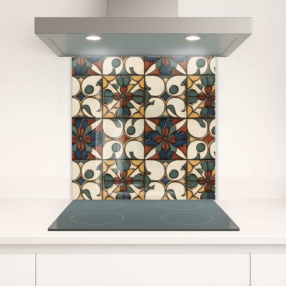 Стъклено гръбче за кухня - Tile 7