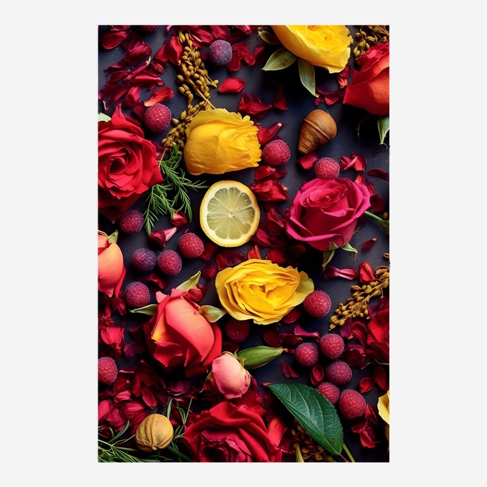 Стъклена картина - Botanical 12