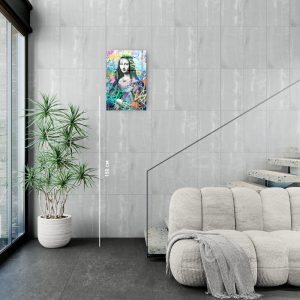 Стъклена картина Mona Lisa за хол, спалня или коридор от J Point Home