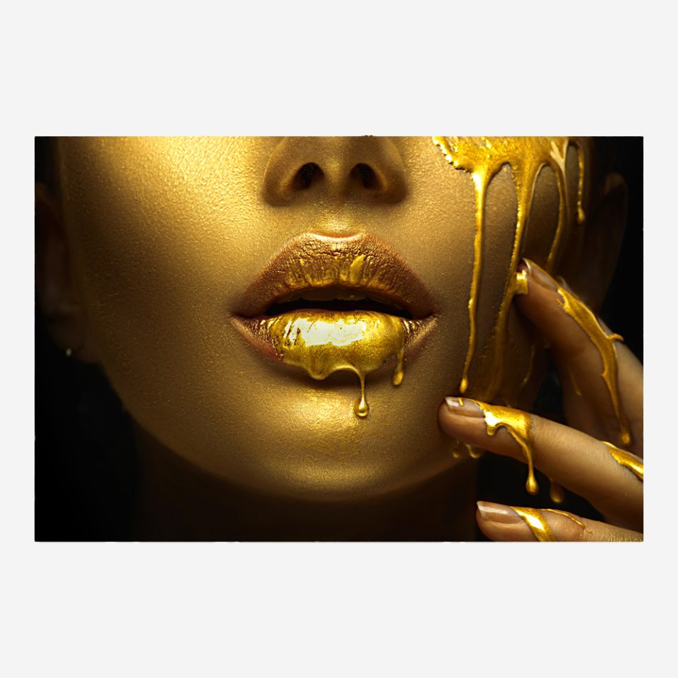 Стъклена картина - Gold Sense