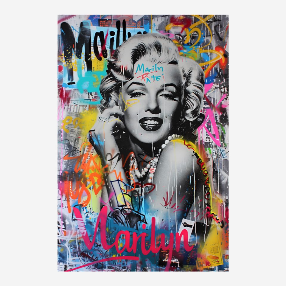 Стъклена картина - Marilyn Monroe