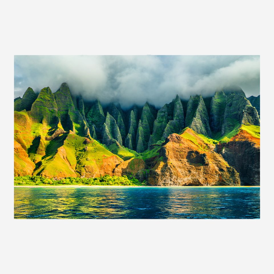 Стъклена картина - Mountain Lake