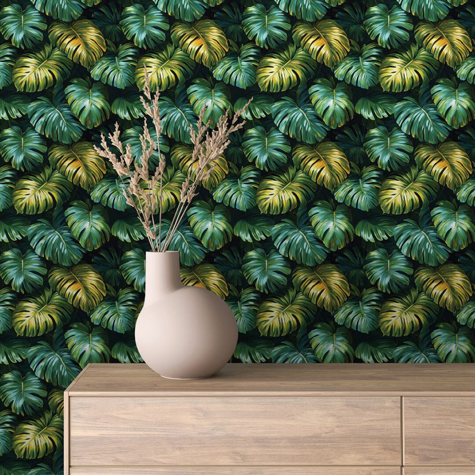 Тапети за стена в хол или спалня от J Point Home с дизайн - Floral 44